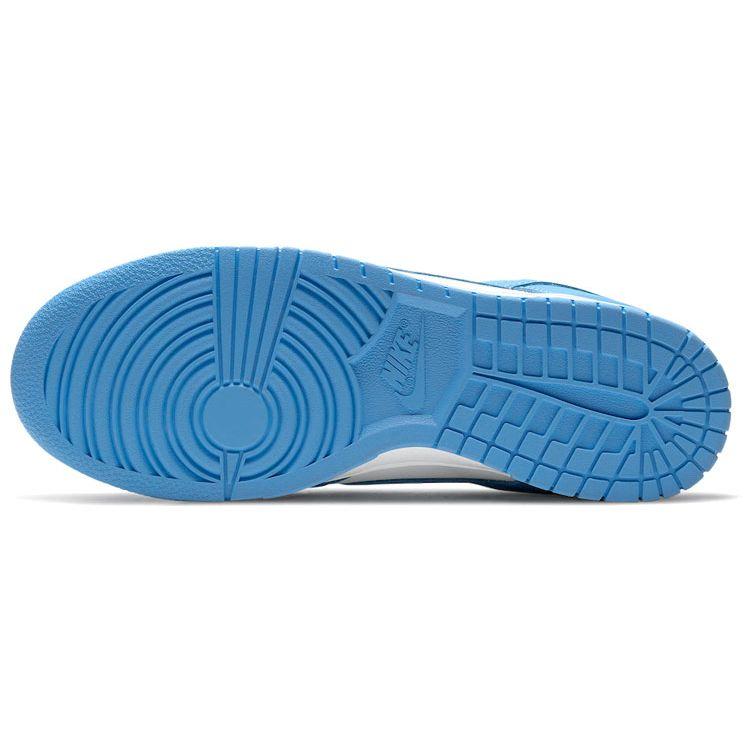 Nike Dunk Low University Blue Мужские кроссовки белые DD1391-102
