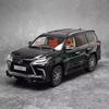 1/24 Lexus LX570 внедорожник литой металлический сплав модель автомобиля литые металлические внедорожники модель автомобиля звук свет симуляция детская игрушка подарок