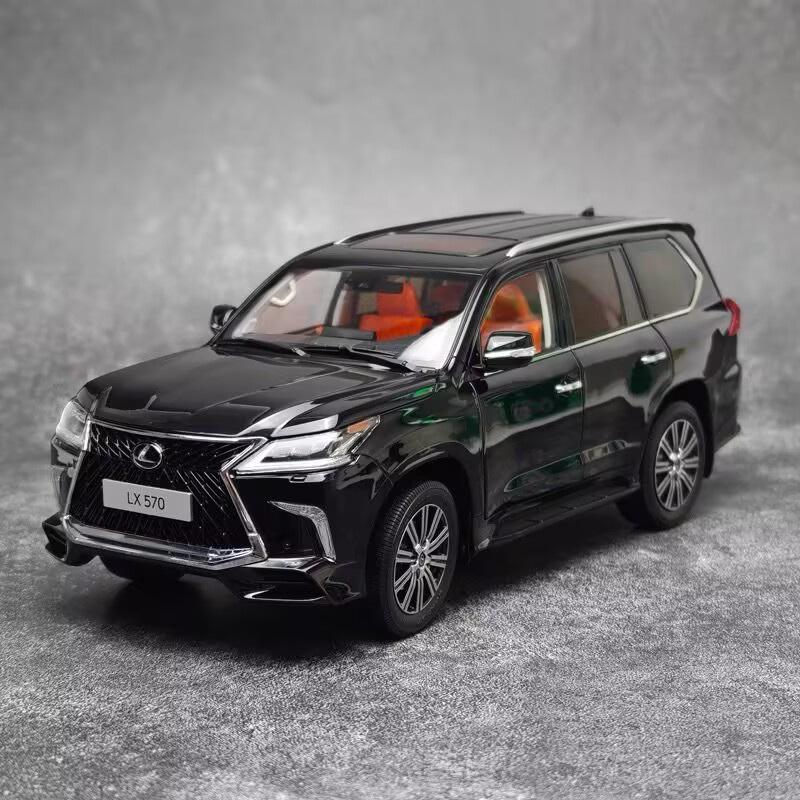 1/24 Lexus LX570 внедорожник литой металлический сплав модель автомобиля литые металлические внедорожники модель автомобиля звук свет симуляция детская игрушка подарок