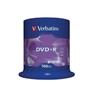 Verbatim DVD+R X 100 - 4.7 Go - DVD+R - Capacité 4.7 Go - Vitesse D'écriture 16x - Spindle De 100 Pièces
