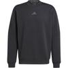 Aeroready Crew Sweatshirt Training Series Logo Round Neck Pullover Long Sleeve Men Sweatshirt Black JJ4642
