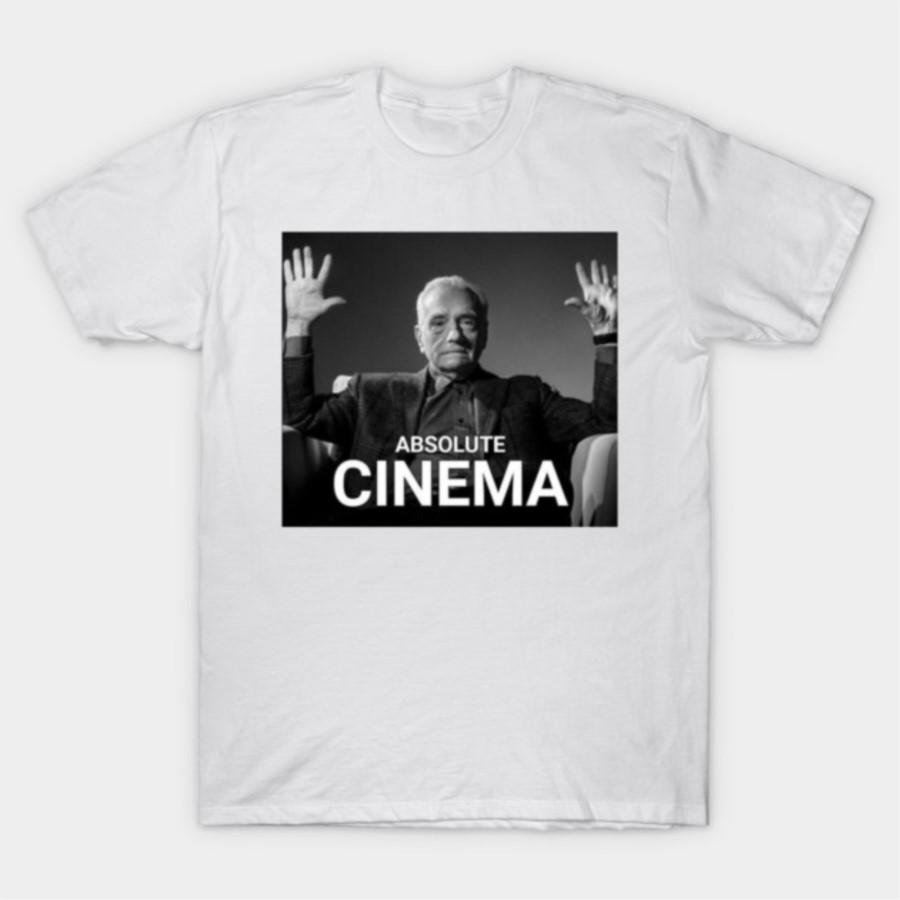 Футболка absolute cinema Для Мужчин Женщин 100% Хлопок Футболки С Коротким Рукавом Топы 1030-2