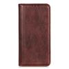 Flip Case for Sony Xperia 10 VI, Split Leather, Brown