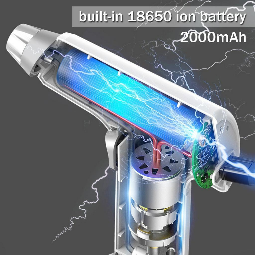 Белая электрическая лейка для полива, для помещений и улицы, ручной электрический распылитель, бутылка-распылитель для растений и цветов, распылитель водяного тумана, садовые инструменты, 900 мл