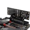 PCI-e 4.0 X16 To X8+x4+x4 Split Expansion Card 2X M.2 NVME SFF-8639 Card Adapter