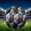 Borussia Monchengladbach Print Size 5 Soccer Ball, PU Wear Resistant Football for Match Training and Daily Practice, Birthday Gift for Soccer Fans