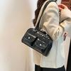 Korean Style PU Bowling Bag Handbag Underarm Bag Temperament Pocket Boston Tote Bag Women