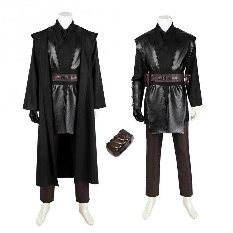 Jedi Knight Cosplay Costume Anakin Skywalker Inspired Halloween Party Outfit Role Play