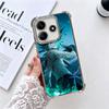Чехол для телефона Genshin Impact Сяо с покрытием для Xiaomi Redmi Note 14 15 Pro Plus 13 12 11 11S 11T 10 9S 9 5G, противоударный чехол с подушкой безопасности