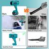 YOFIDRA Electric Blower Turbo Jet Fan Violent Air Gun Handheld Snow Car Dryer Leaf Dust Blowing Tool for Makita 18V Battery