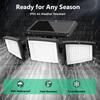 2Pack Outdoor Solar Lights, IP65 Waterproof,210LED 2500LM Motion Sensor Safety Lights for Porch, Garage, Yard Entrance, Patio