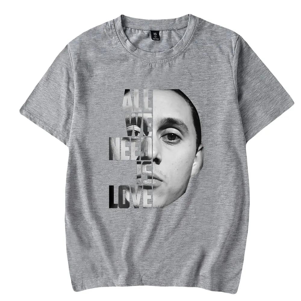 Футболка Canserbero, модная футболка унисекс с коротким рукавом, повседневная мужская и женская, пуловер, уличная одежда, летние топы с круглым вырезом, одежда