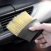 Car Air Vent Dust Cleaning Brush - Soft Bristles for Interior Detailing