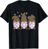 Three Gnomes Shirt Men Women Leopard Print Christmas Cheetah T-Shirt 12