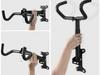 Bike Hanger Bike Holder For Wall Hooks Adjustable Foldable + Hook