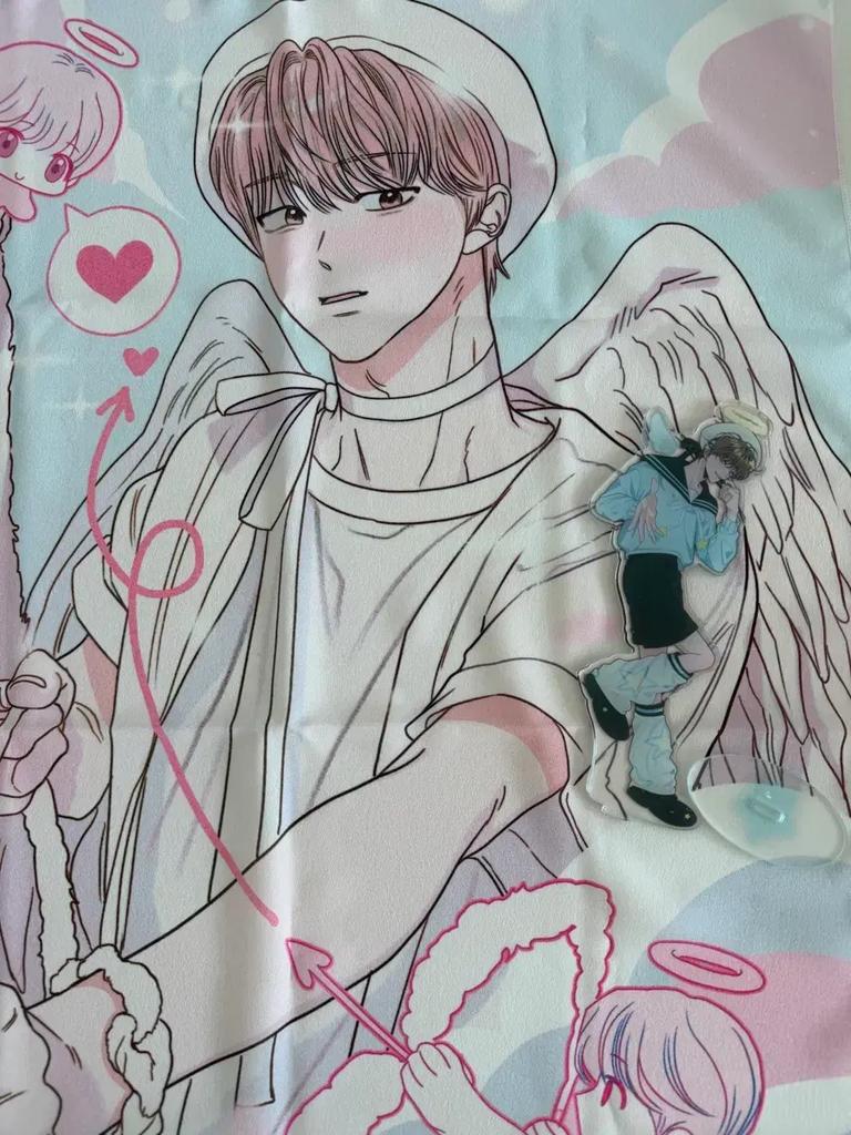 &TEAM Week Birthday Cafe Sun Car Goods Ragged Acrylic Fabric Poster Transfer Used