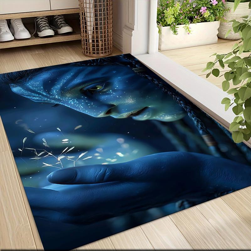 1Pc Avatar'S Ethereal Journey Carpet Rug Customizable Soft Washable Antislip Home Living Room Sofa Mats Personalized Rug 0917278