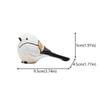 Vintage Long-tailed Tit Figurine Cute Bird Statue Durable Robin Bird Ornament  Garden Decor
