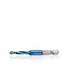 Set of 6 tapping drills M3-M8 in a blue case
