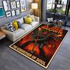 Pop Culture Area Rug, James Brown Godfather of Soul Retro Poster, Man Cave Decor, Non-Slip Mat
