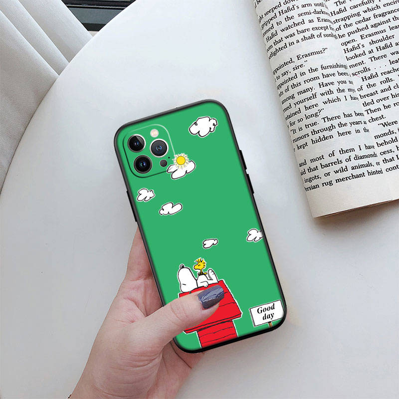Чехол для телефона ED44 S-Snoopys для iPhone 6 6s 7 8 11 12 13 14 15 XS Pro Max XR X SE Samsung S20 S21 S22 S23 S24 FE Ultra Plus Lite S21S A55