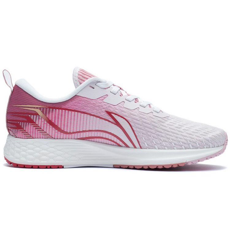 Кроссовки женские Li Ning Red Rabbit Fabric с нескользящей дышащей подошвой, белые ARMR022-7