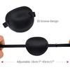 1pc Soft EVA Adult Pirate Eye Patch, Comfortable Breathable Medical Eye Mask for Sleep, Costume Party, Halloween Cosplay Accessory