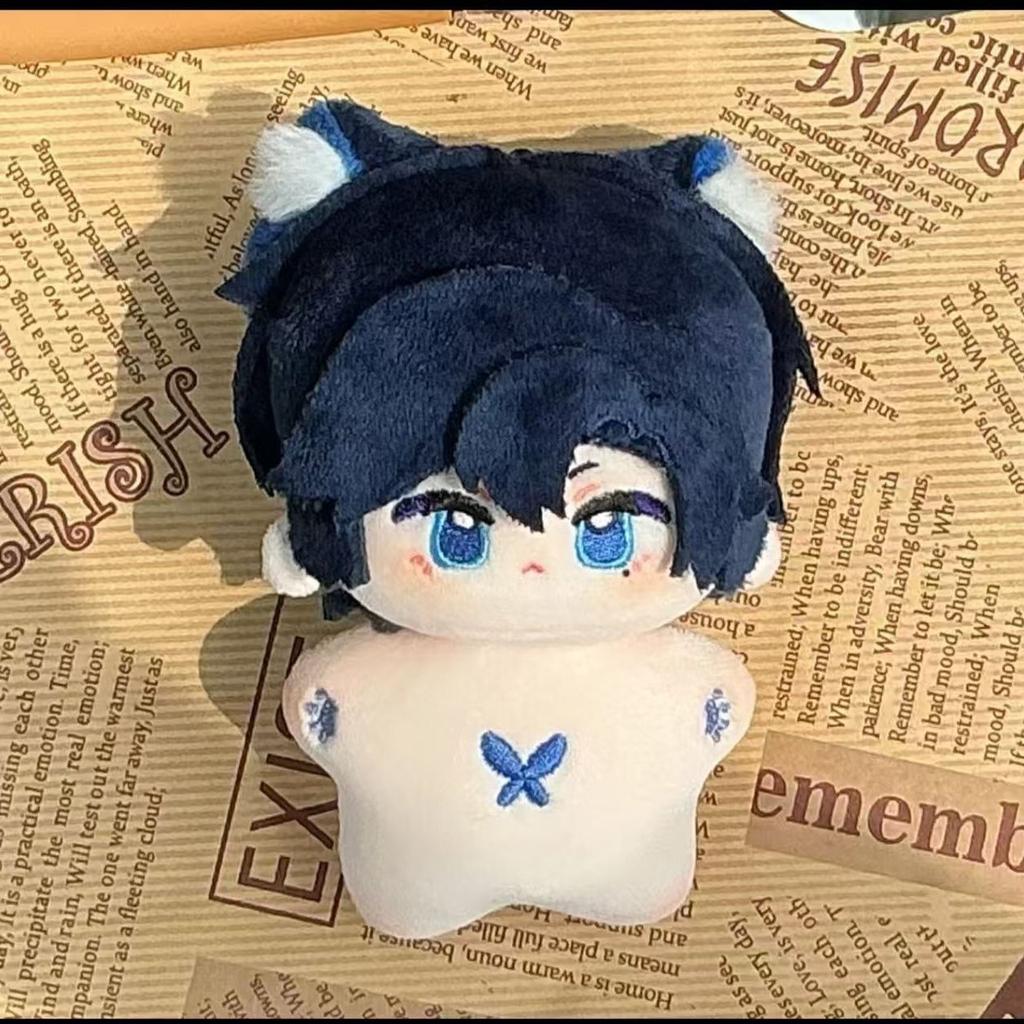 10Cm Game Ayn Clarence Rorschach Alkaid Anime For All Time Soft Keychain Plush Cute Stuffed Backpack Pendant Plushie Gift