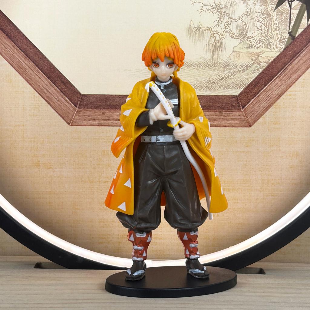 Аниме Фигурка Фигурки Клинок Рассекающий Демонов Kimetsu No Yaiba Кукла Танджиро Незуко Зеницу Фигурка Иносуке Воин Фигурка Действия Модель Игрушки
