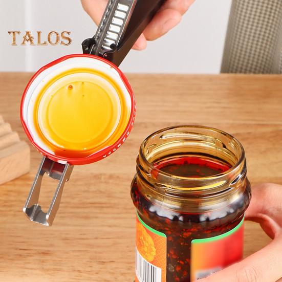 Jar Opener Can Opener for Weak Hands Seniors Arthritic Hands Non-Slip Rubber Gear Cover Lid Remover Beer Opener