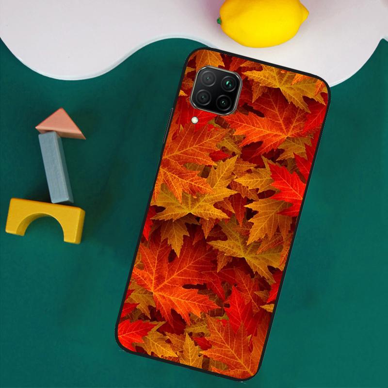 Осенние листья Чехол для Huawei Nova Y61 Y91 Y73 Y72 Y70 Y60 Y90 12s 12i 11i 8i 9 10 SE P30 P40 Lite P60 Pro