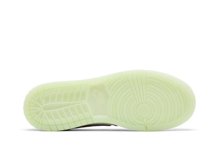 Kids' Sneakers Nike Jordan 1 Retro Low OG Black Raspberry (GS) Black/Black Raspberry-Volt Tint