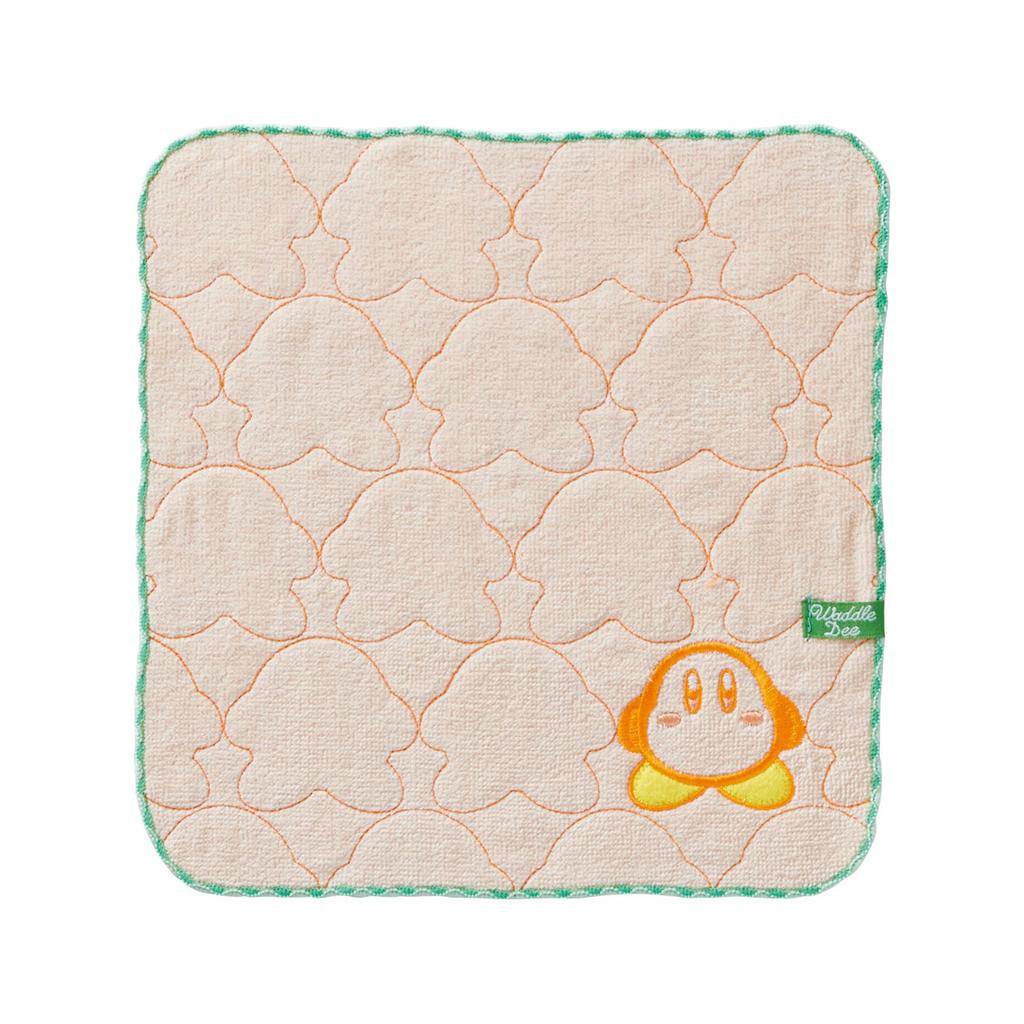 Marushin Mini Hand Kirby of the Here Comes Waddle Antibacterial and Odor Perfect Gift for 4585017100 Towel, Towel, Handkerchief, Stars, Dee, 100%