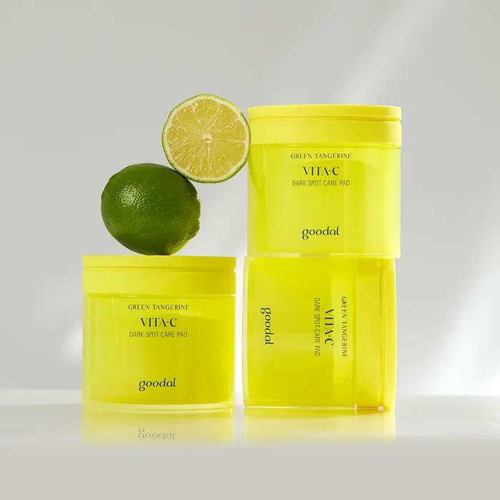 Тонер-пэды для ухода за пятнами с зеленым мандарином и витамином C