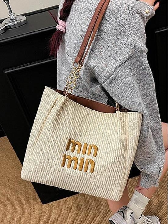 Minmin Текстурированная сумка кроссбоди подмышку на плечо - Женская трендовая сумка для通勤