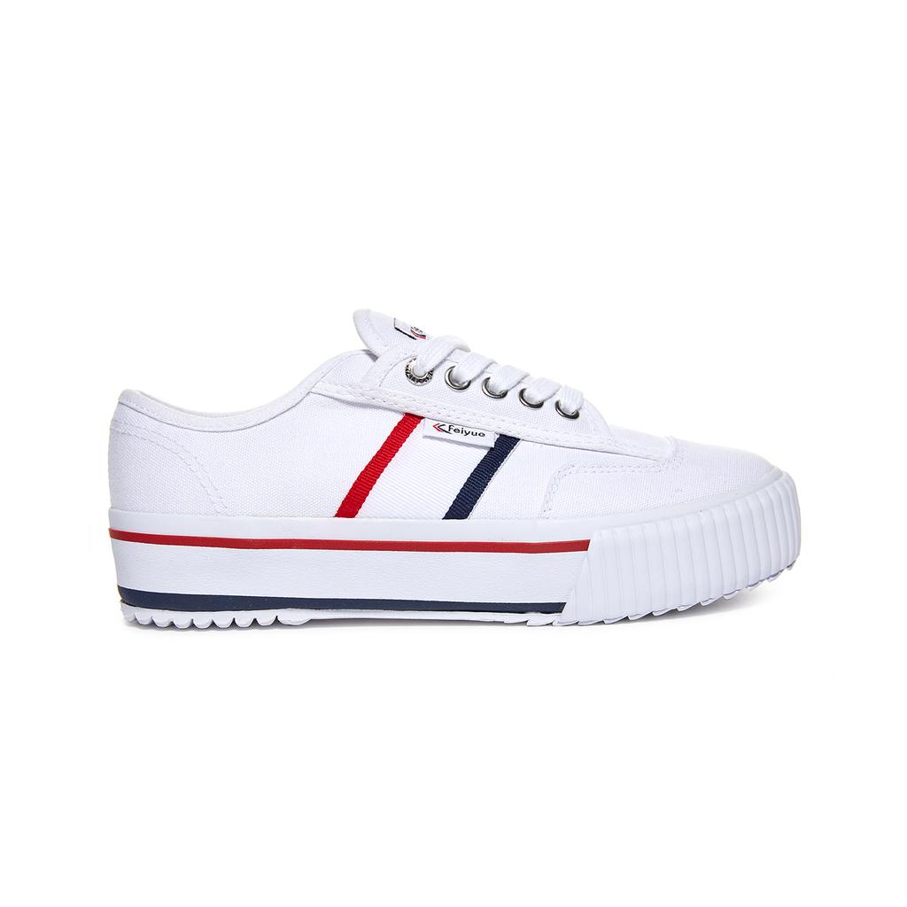 Feiyue Fe Lo Однотонная платформа / Белый/Красный/Темно-синий / Fus10007