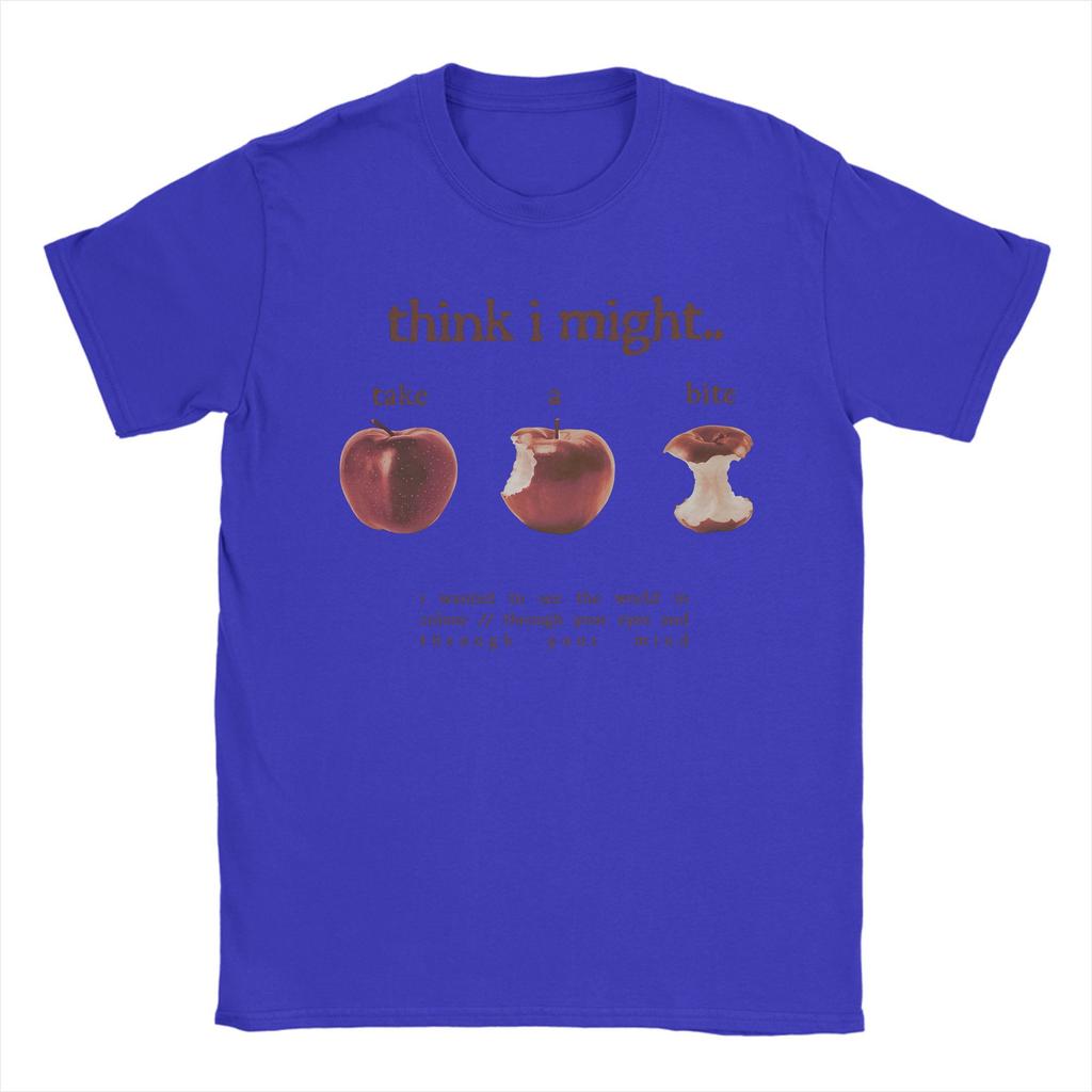Повседневная футболка Летняя Beabadoobee Take A Bite Модные футболки Хлопковая футболка для взрослого Y2K Повседневная Горячая распродажа Футболки с коротким рукавом