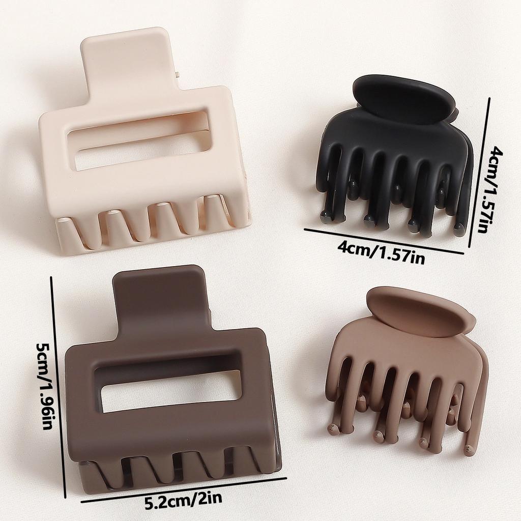 Large Flower Claw Clips For Women Fashion Hair Claw Hair Clamps Girls Matte Hairpins Sweet Headwear Barrette Hair Accessories