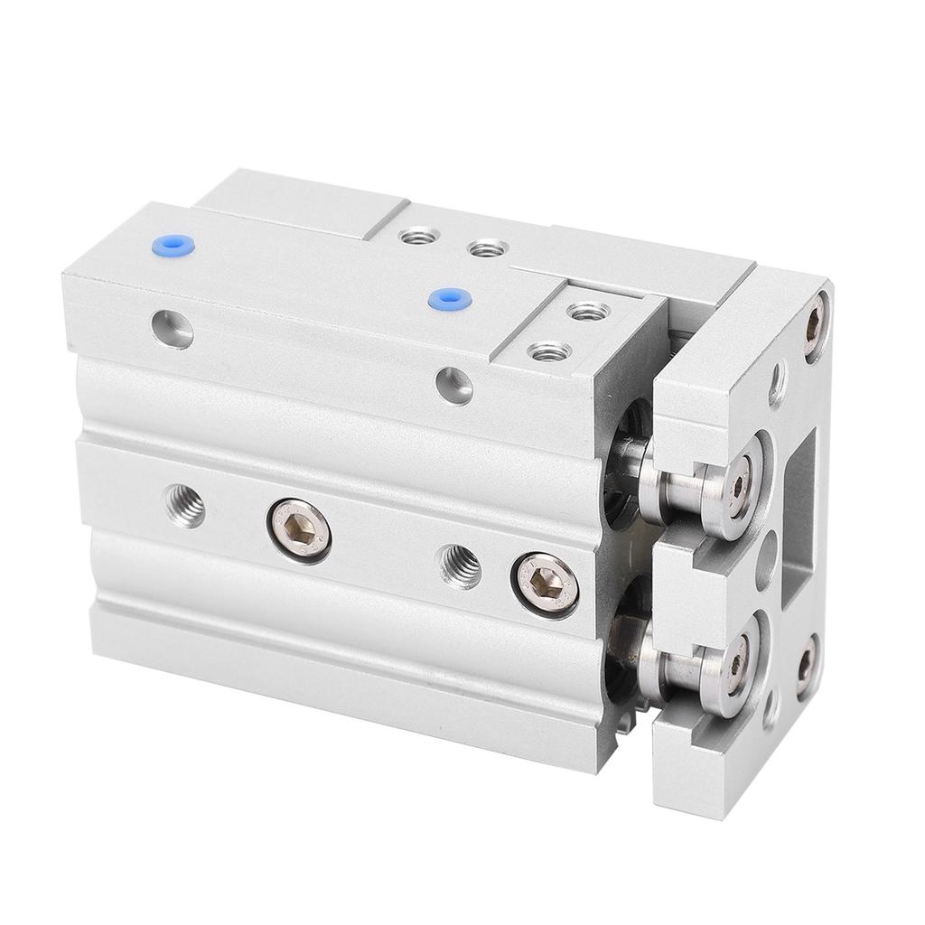 MXS16 Pneumatic Guide Rail Cylinder High Accuracy 16*2mm Bore Size Double Acting