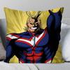 All Might Anime My Hero Aacademia Pillow Case Fashion Square Pillowcase Bedroom Sofa Room Ins Decoration Leisure