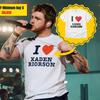 Смешная футболка Alex Warren, Футболка I LOVE Xaden Riorson, Мерч Alex Warren, Мерч Alex Warren 2026, Подарок фанату Alex Warren.