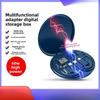 Портативный магнитный кабель для быстрой зарядки и передачи данных, складной, портативный, универсальный три-в-одном, с разъемом Type-C