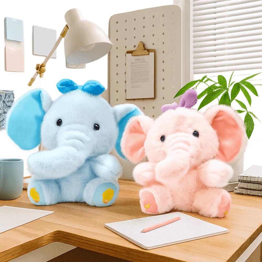 Plushie Elephant Plush Doll Gray Kawaii Animal Stuffed Toys Children's Toys