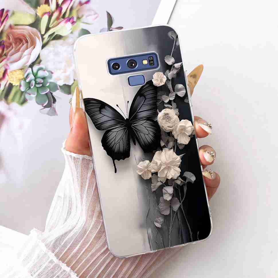 For Samsung Note 9 SM-N960F Case Unique Art Painted Cover Soft Slim Phone Case For Samsung Galaxy Note9 Silicone Bumper