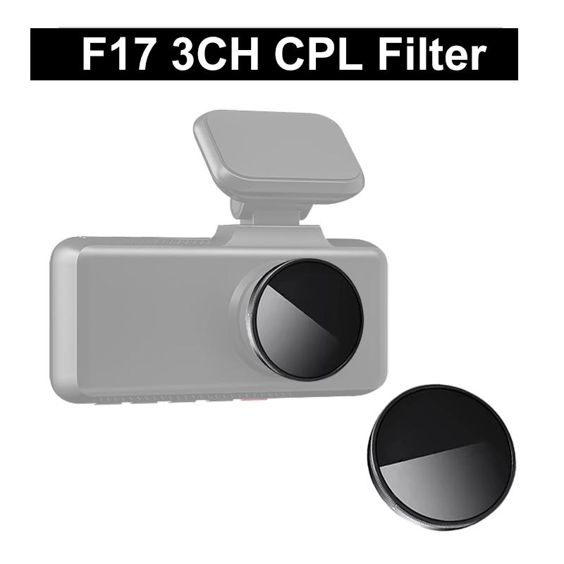 Для видеорегистратора REDTIGER F17 Elite / F17 3CH Фильтр CPL HD-объектив Защита от пыли Антибликовый CPL-фильтр