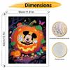 Disney oil painting painting art kit Mickey Mouse pumpkin candy butterfly handmade painting diy home decoration