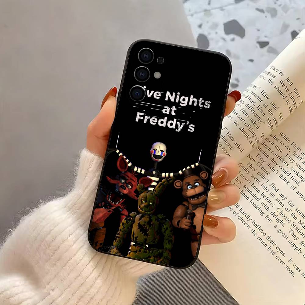 Чехол для телефона Five Nights At F-Freddys Fnaf для Samsung S25, S24, S21, S22, S23, S30, Ultra, S20, Plus, Fe, Мягкий силиконовый черный чехол