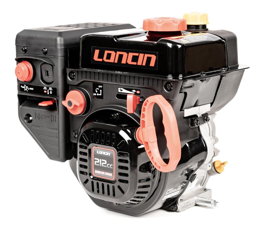Loncin Lc170Fs-A35 Двигатель с горизонтальным валом 19,05 мм/85 мм Lc170Fs-A35
