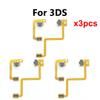 1/3pcs L R Shoulder Button with Flex Cable For 3DS 3DSLL 3DSXL New 3DS LL XL Repair Left Right Switch Trigger