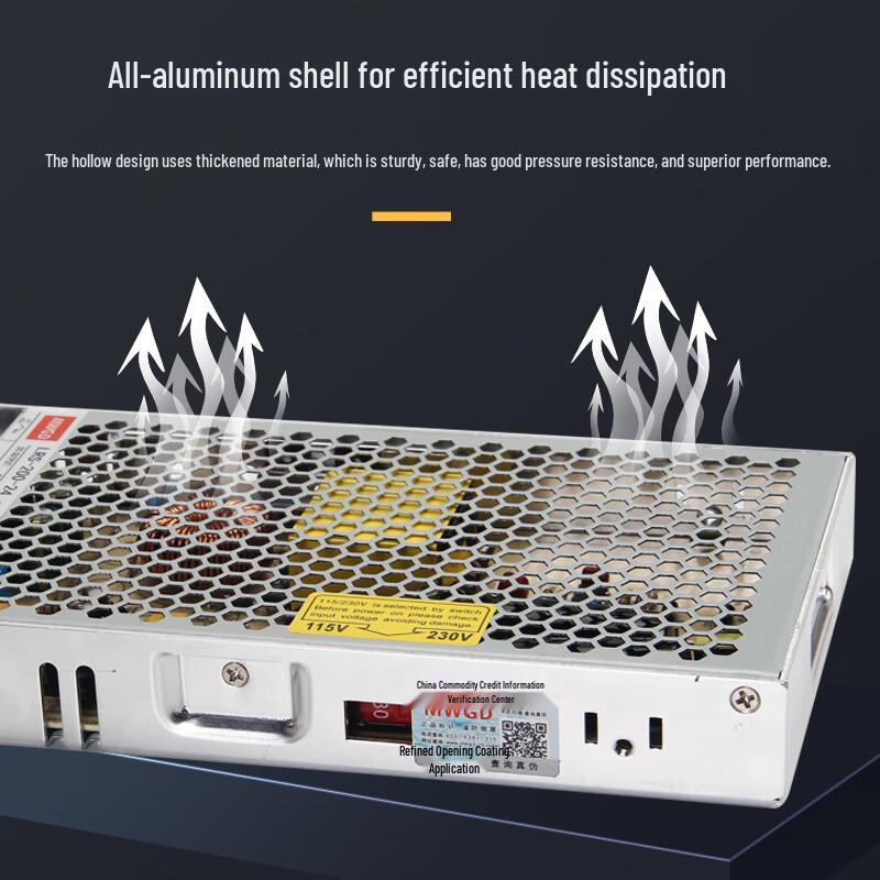 MWGD LRS Series Ultra-Thin Industrial DC Power Supply